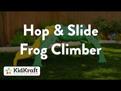 Hop and Slide Frog Climber | KidKraft Indoor & Outdoor Play Set